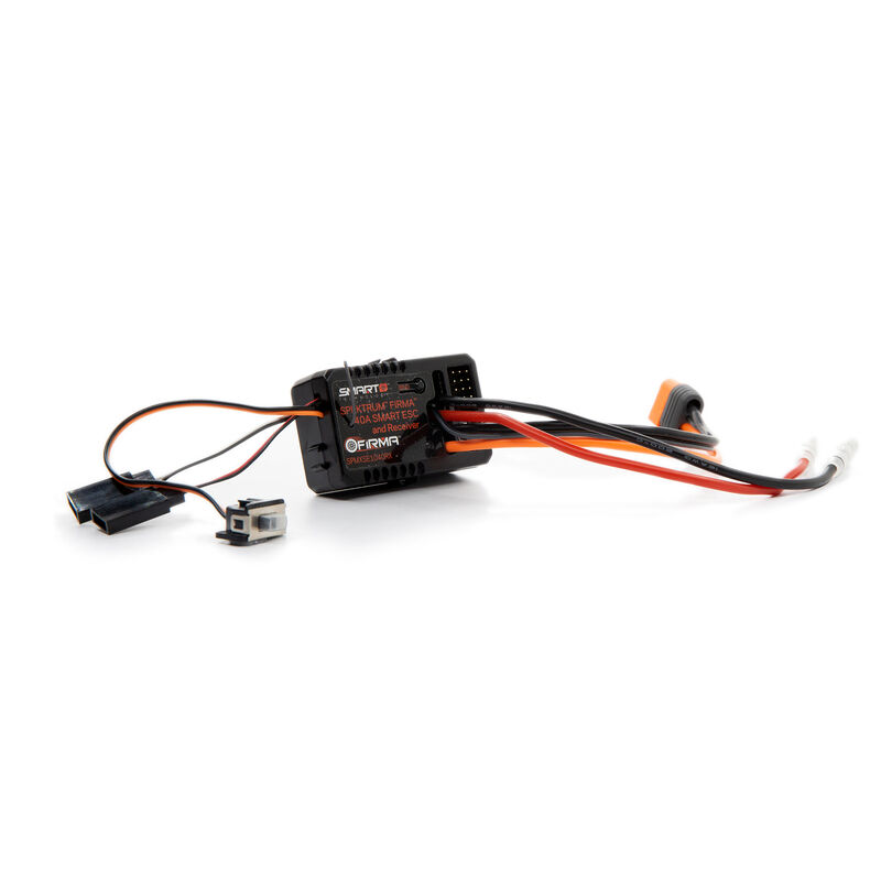 Spektrum Firma 40 Amp Brushed Smart 2-in-1 ESC